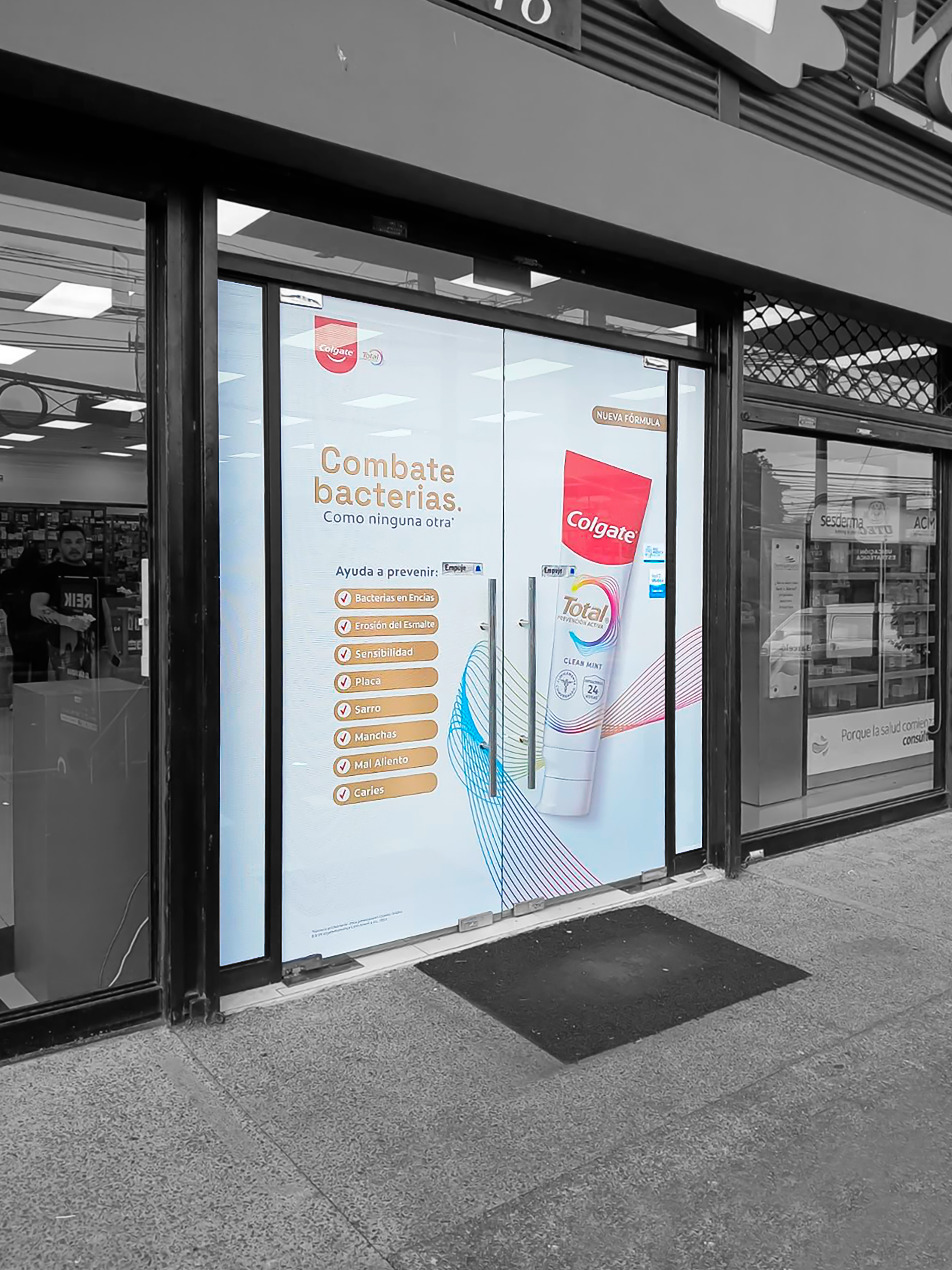 Microperforado Colgate